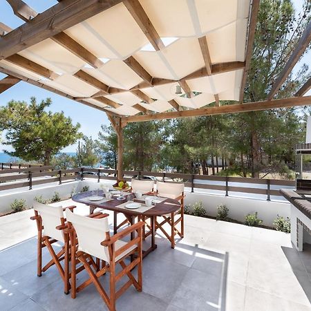 아크앤젤로스 Anastasios House Stegna 아파트 외부 사진