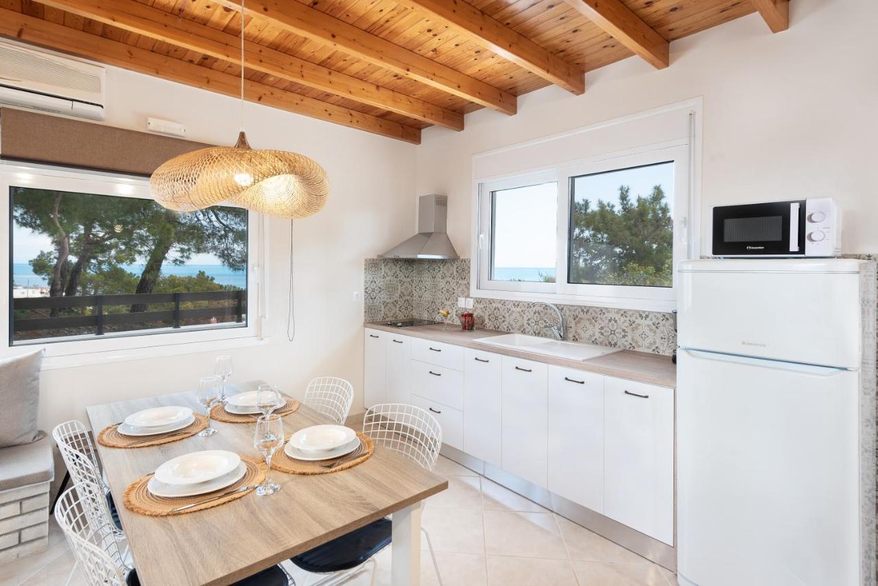 아크앤젤로스 Anastasios House Stegna 아파트 외부 사진