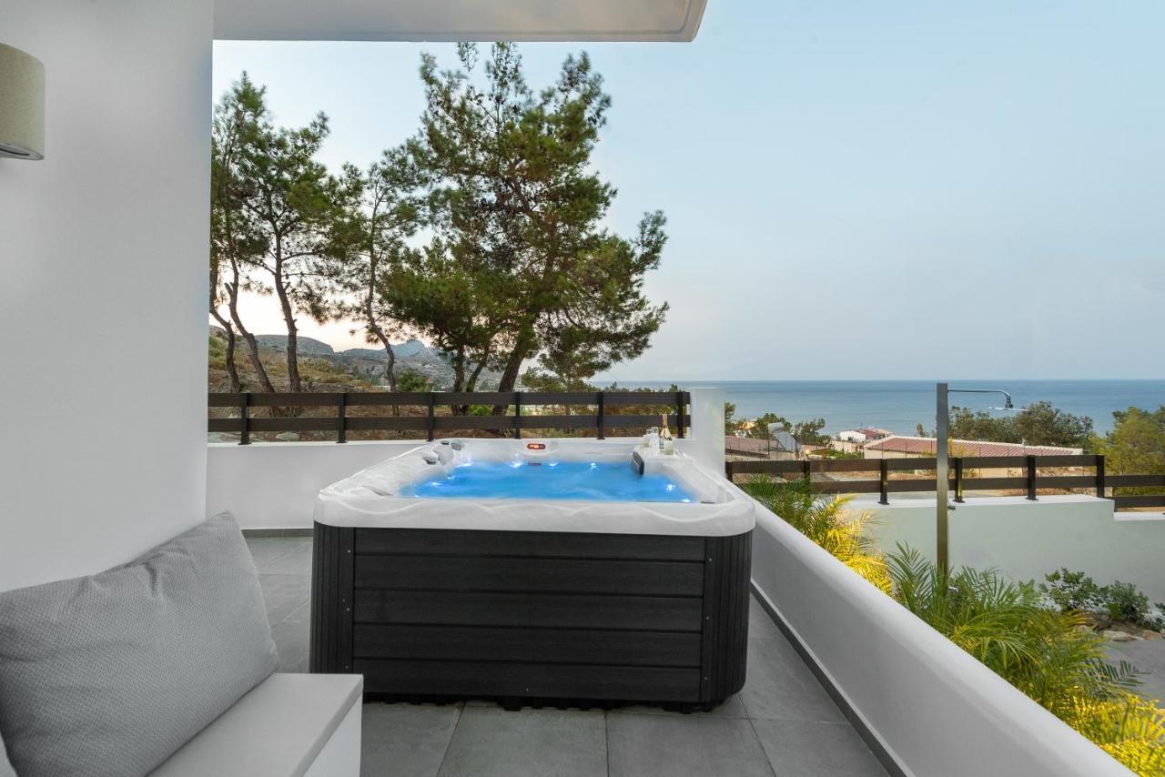 아크앤젤로스 Anastasios House Stegna 아파트 외부 사진